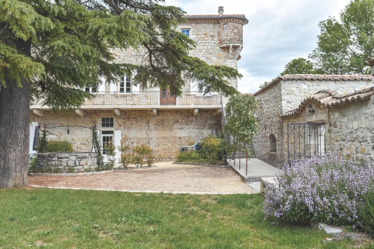 Château De Chaussy Ruoms Exterior foto