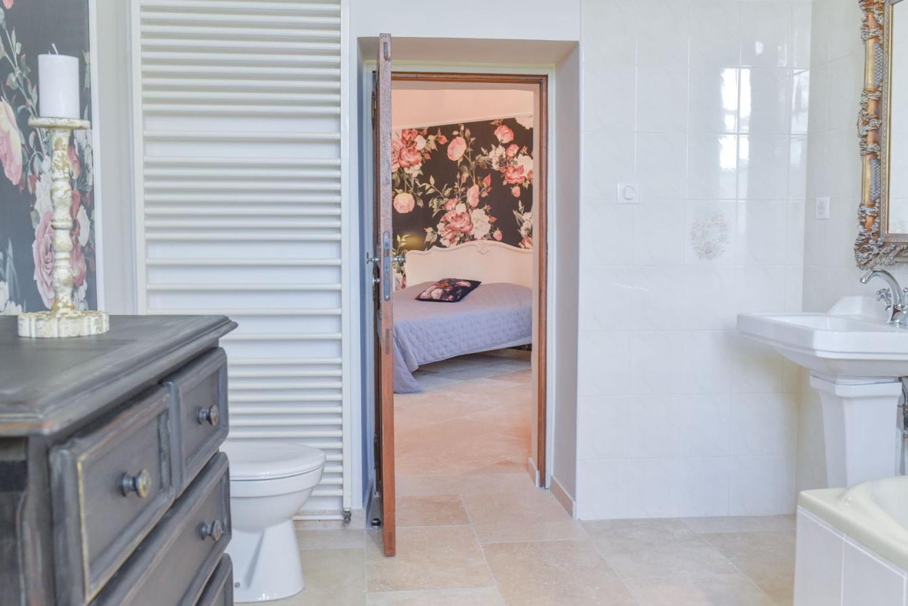 Château De Chaussy Ruoms Zimmer foto